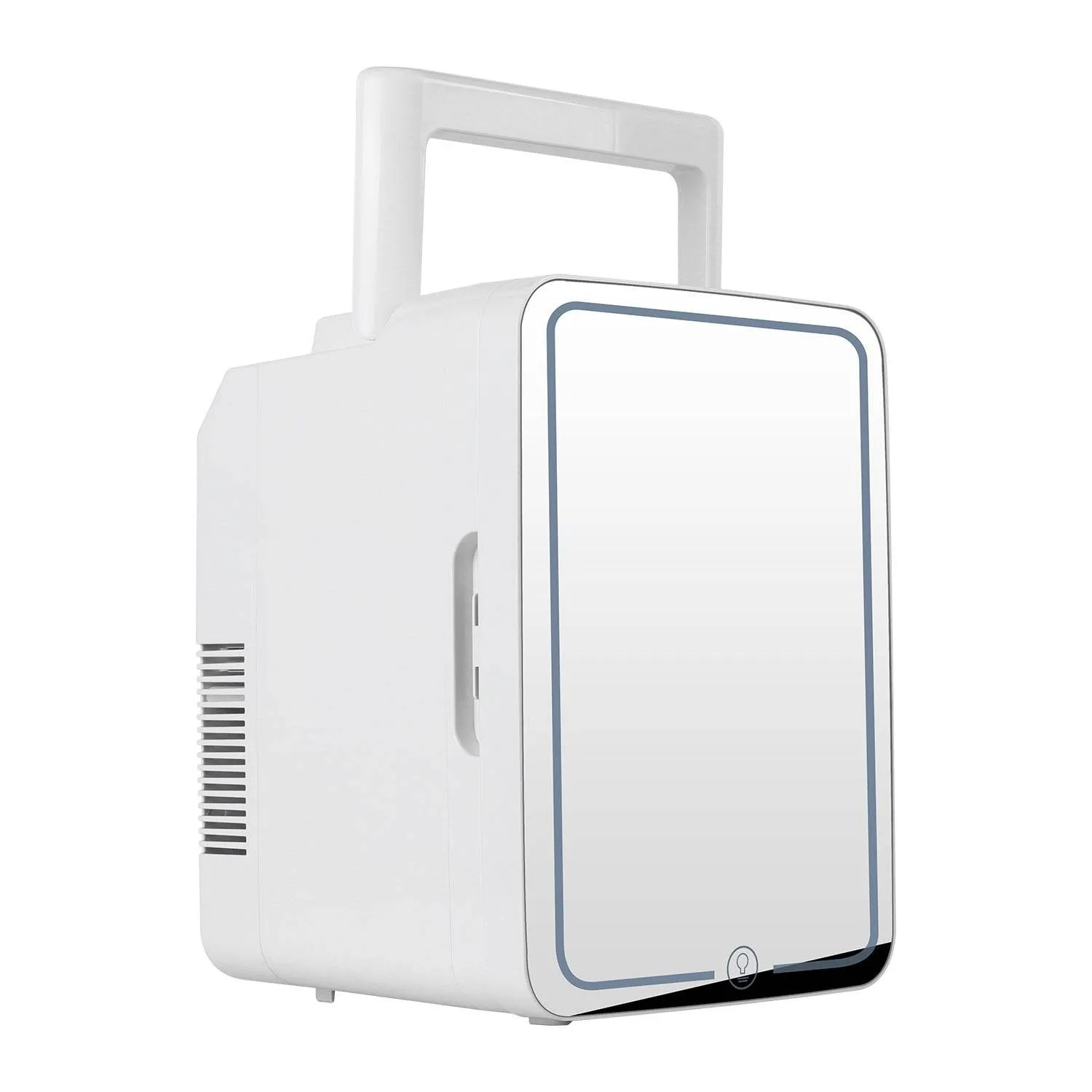 Mini Refrigerator 110v Beauty Mirror Car Home Refrigeration Small
