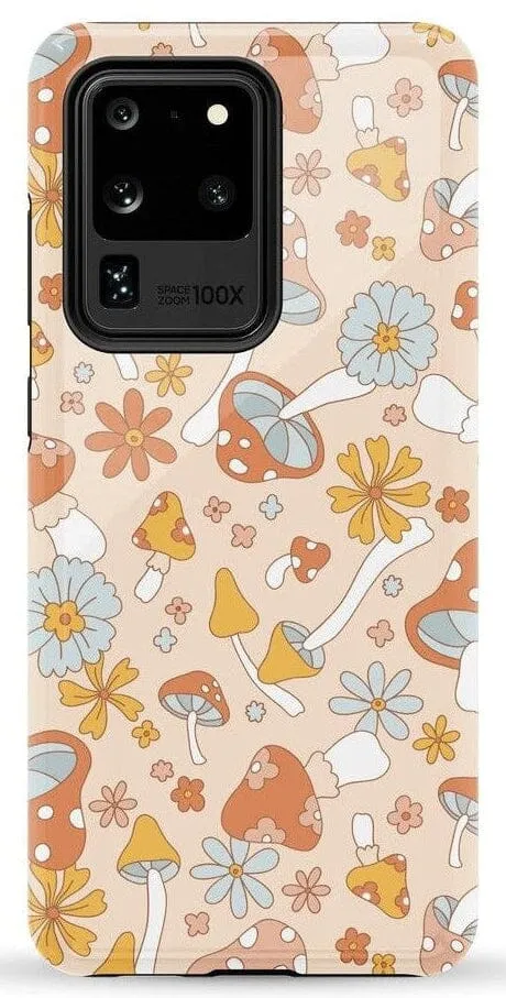 Mushroom Magic | Retro Floral Samsung Case