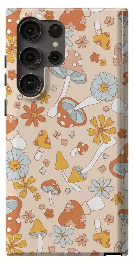 Mushroom Magic | Retro Floral Samsung Case