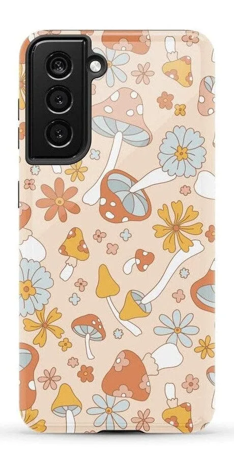Mushroom Magic | Retro Floral Samsung Case