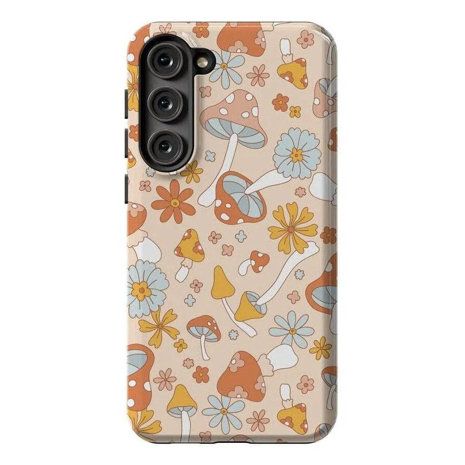 Mushroom Magic | Retro Floral Samsung Case