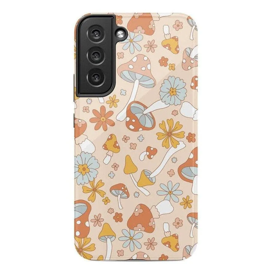 Mushroom Magic | Retro Floral Samsung Case