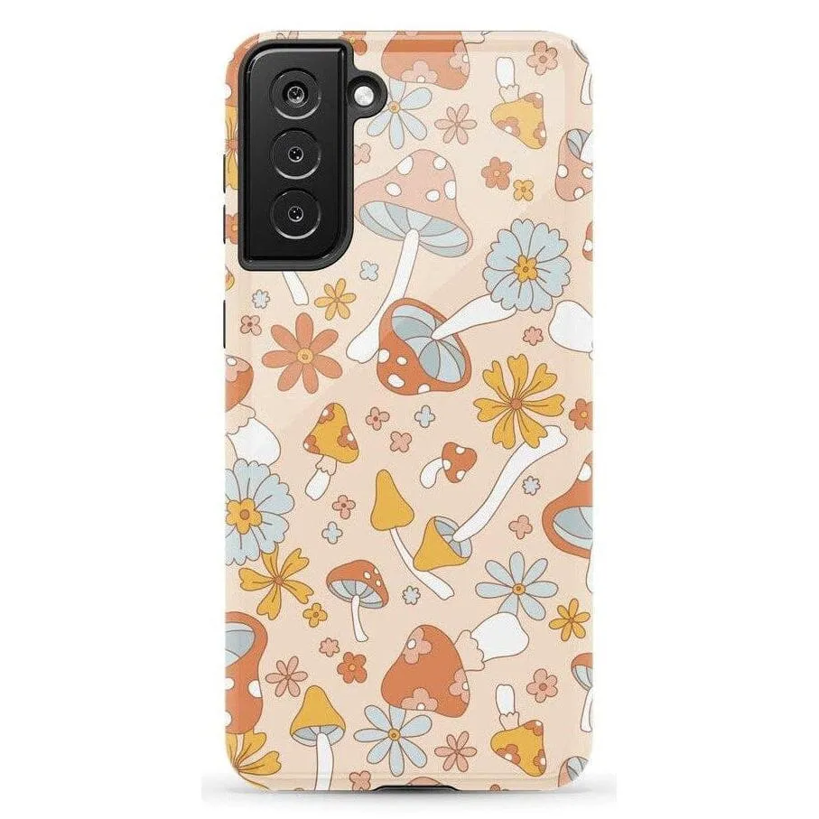 Mushroom Magic | Retro Floral Samsung Case