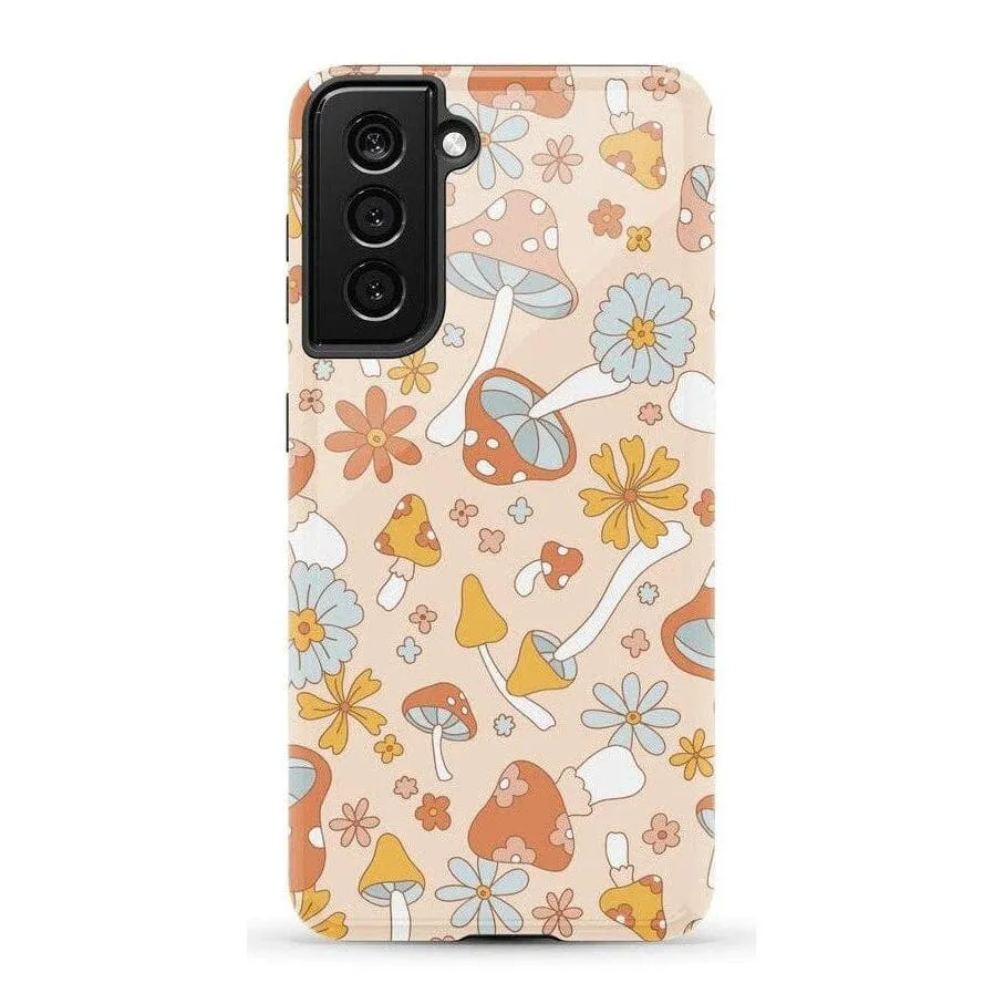 Mushroom Magic | Retro Floral Samsung Case