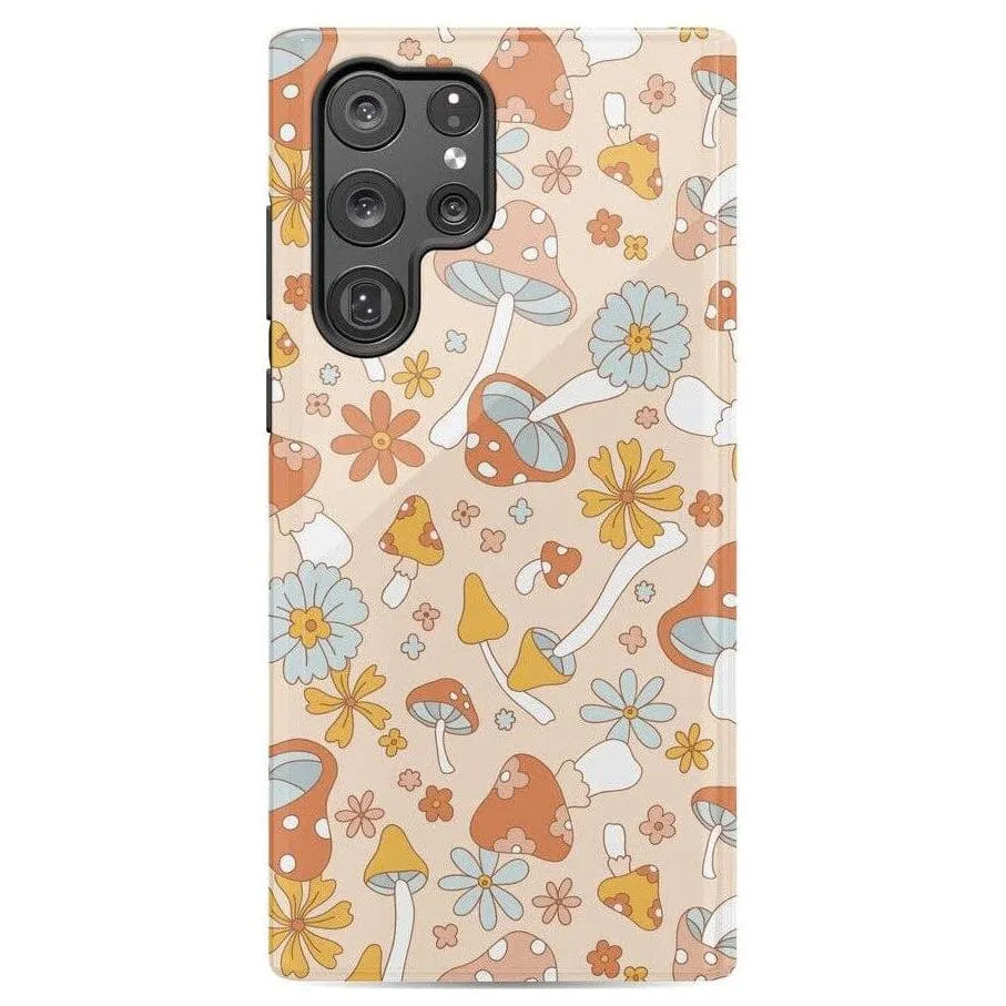 Mushroom Magic | Retro Floral Samsung Case