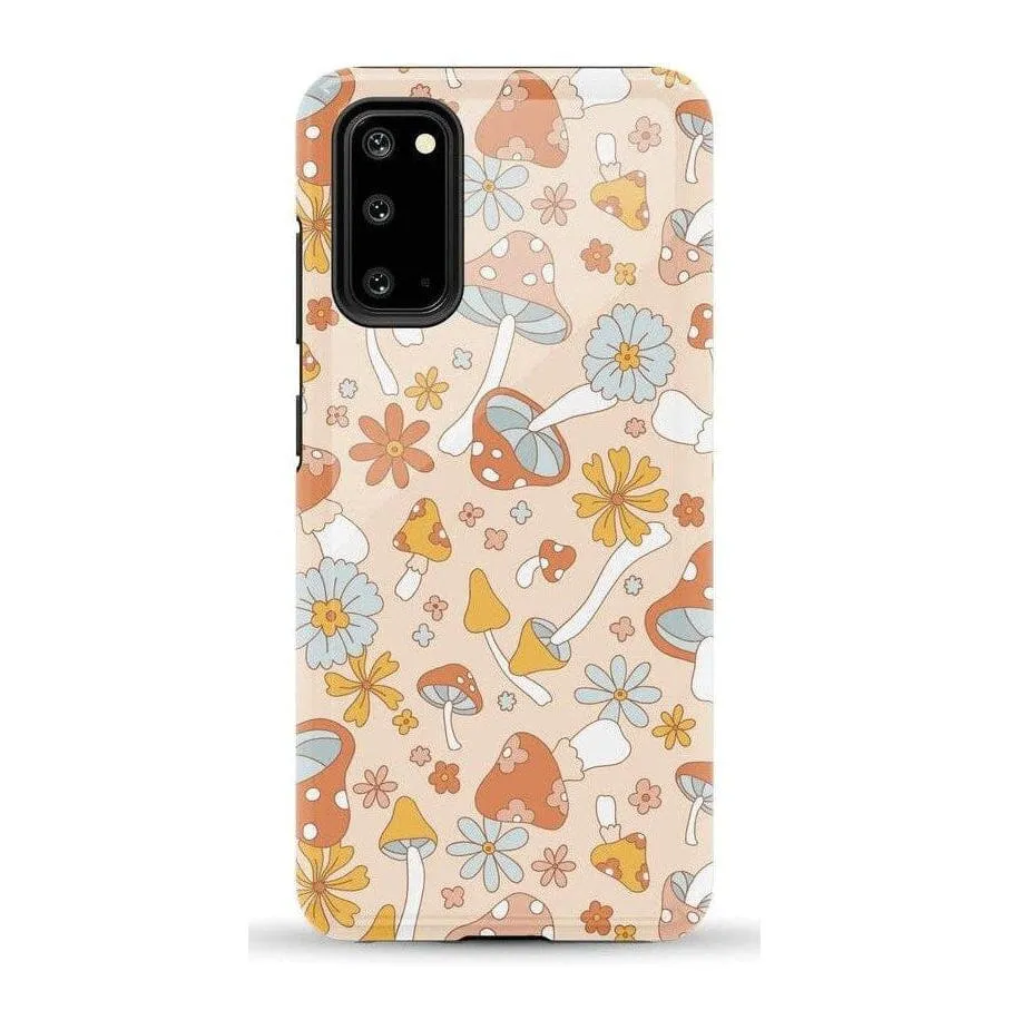 Mushroom Magic | Retro Floral Samsung Case