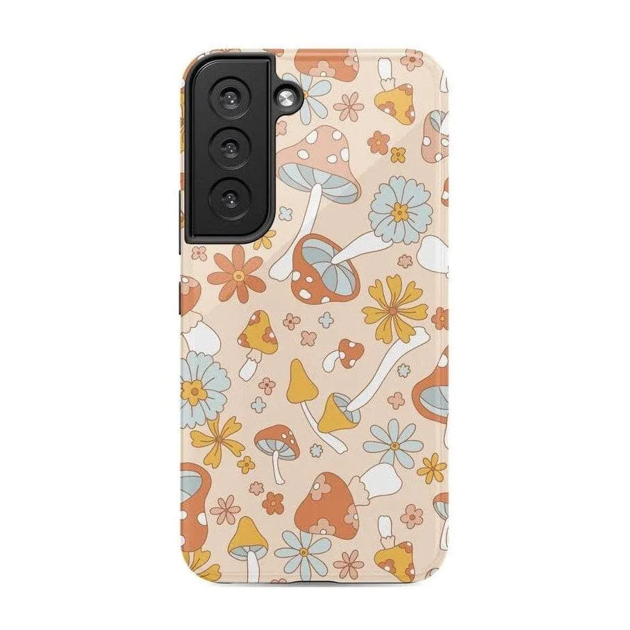 Mushroom Magic | Retro Floral Samsung Case