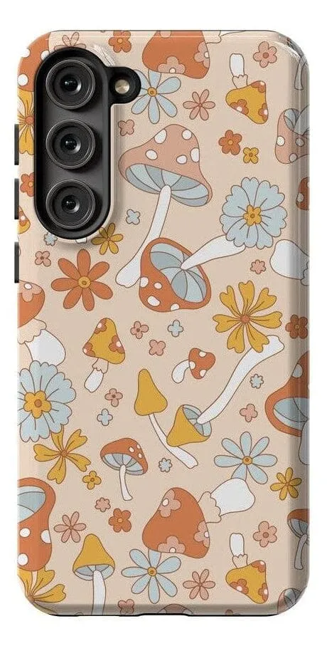 Mushroom Magic | Retro Floral Samsung Case