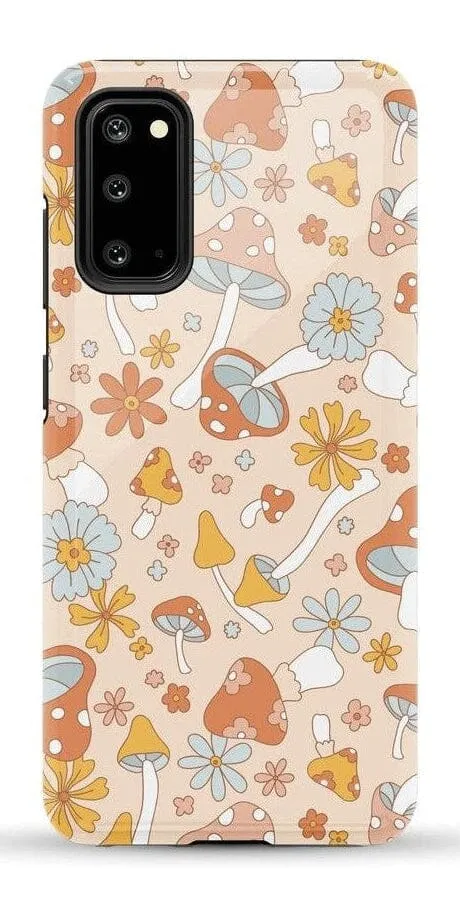 Mushroom Magic | Retro Floral Samsung Case