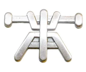 Navy Ball Cap Device: Mirror Finish Fire Control Technician