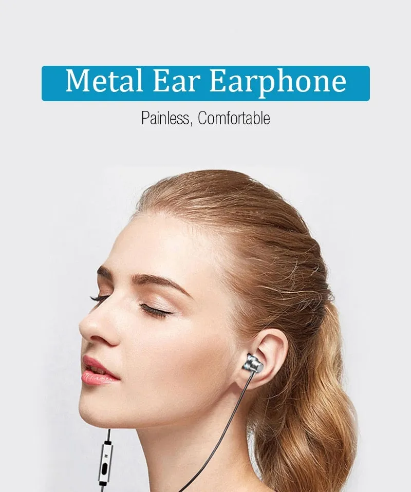 New Universal Headphones 3.5mm In Ear Stereo Earbuds Sport Wired Earphone For Mobile Phone