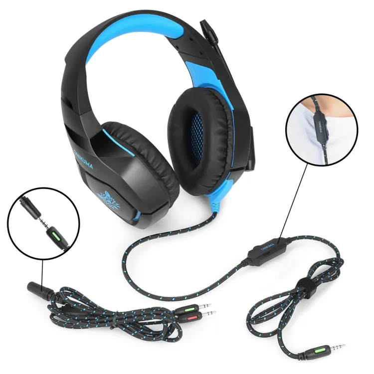 ONIKUMA K1-B Elite Camouflage Gaming Headset with Enhanced Bass and Noise-Canceling Mic