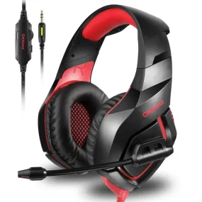 ONIKUMA K1-B Elite Camouflage Gaming Headset with Enhanced Bass and Noise-Canceling Mic