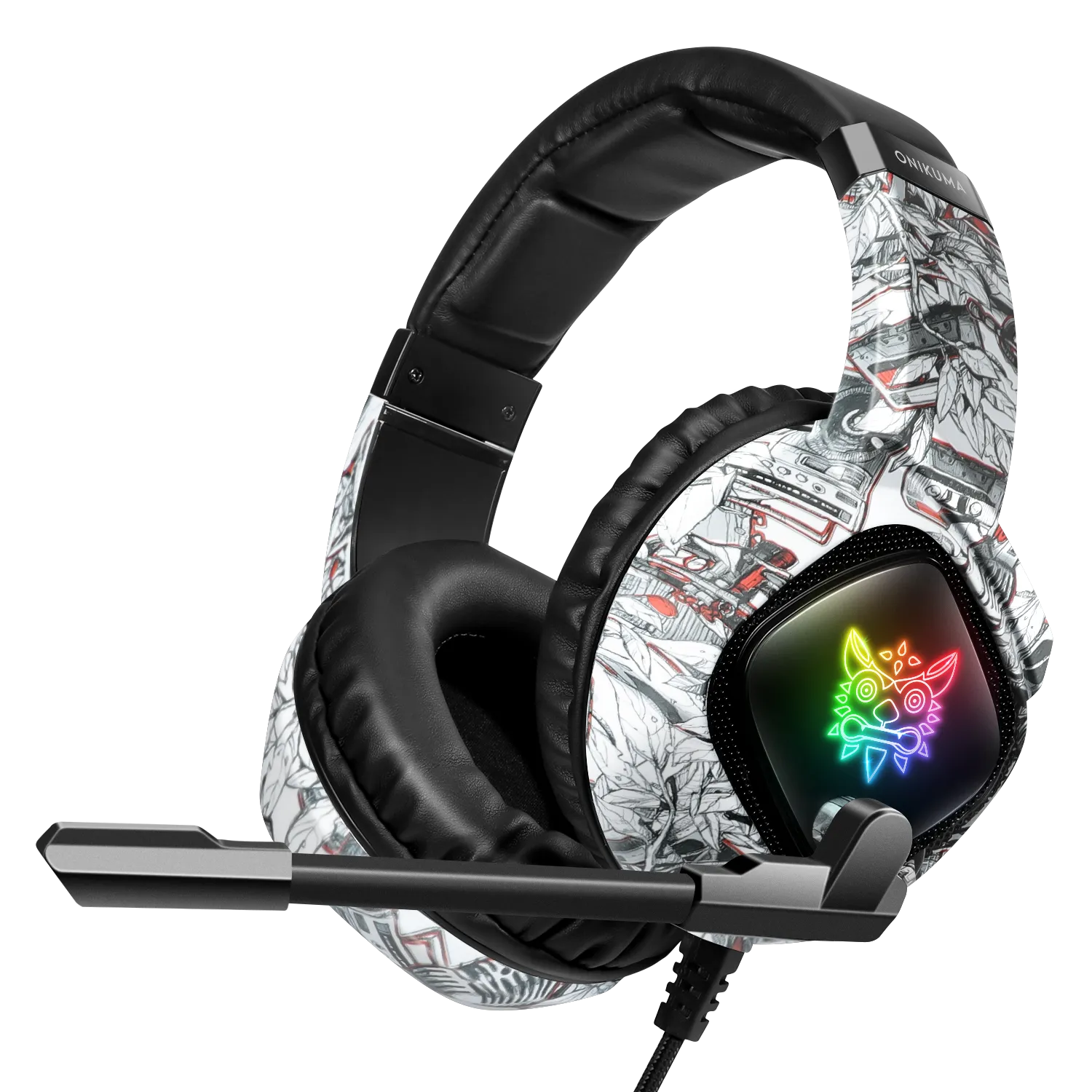 ONIKUMA K19 Professional Gaming Headphone with RGB LED Backlight