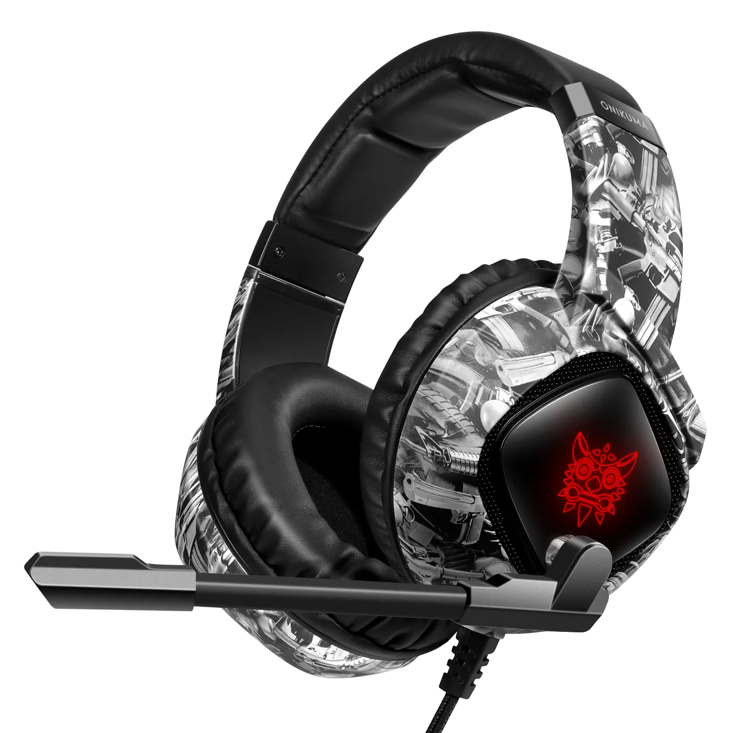 ONIKUMA K19 Professional Gaming Headphone with RGB LED Backlight