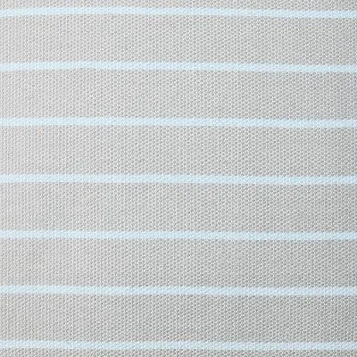 Open Box - Border Stitch Stripe Indoor/Outdoor Floor Cushion Gray/Light Blue - Hearth & Hand with Magnolia
