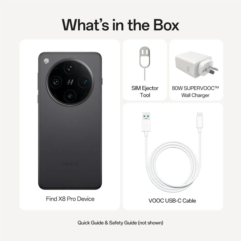 OPPO Find X8 Pro 5G 512GB (Space Black)
