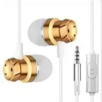 OPTIMA Wired Earbuds in Ear Headphones with Microphone, Earphones with Mic and Volume Control, Memory Foam, Reinforced Cable, Bass Compatible with iPhone