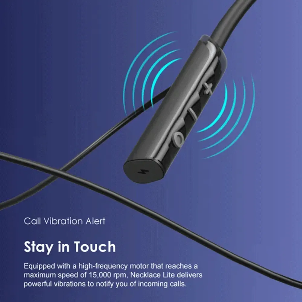 Oraimo Necklace Lite OEB-311 Neckband Wireless Earphone - Black