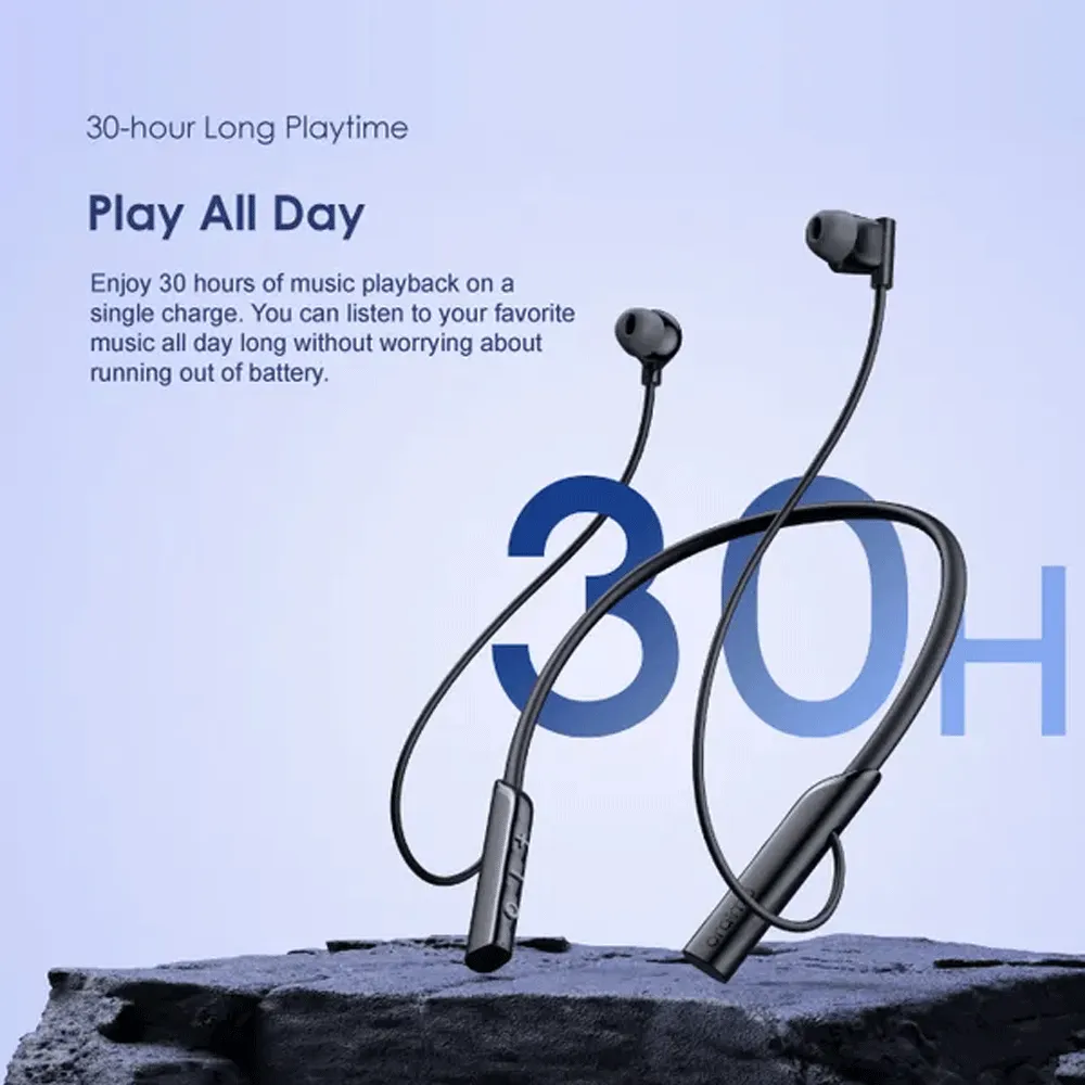 Oraimo Necklace Lite OEB-311 Neckband Wireless Earphone - Black