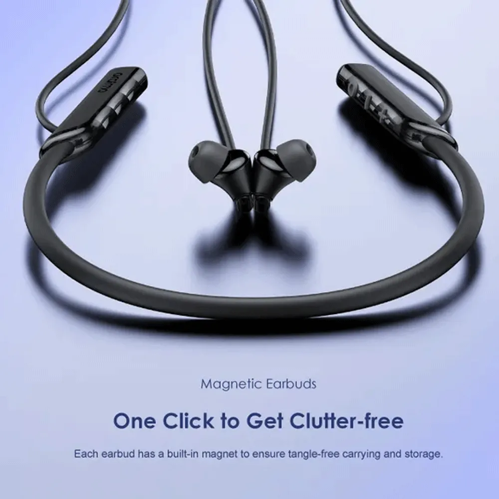 Oraimo Necklace Lite OEB-311 Neckband Wireless Earphone - Black