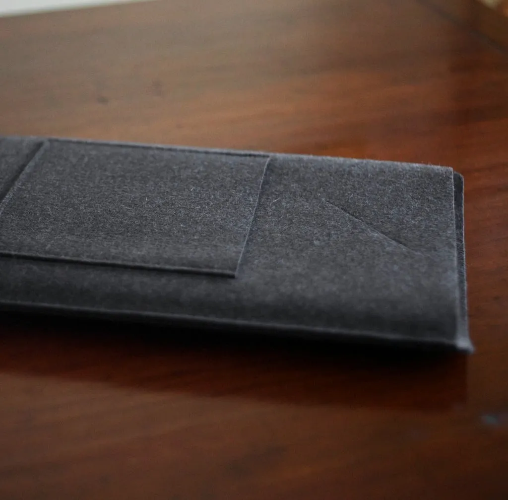 Organic Wool Felt Apple MacBook Air 13 inch Oxford Sleeve Case