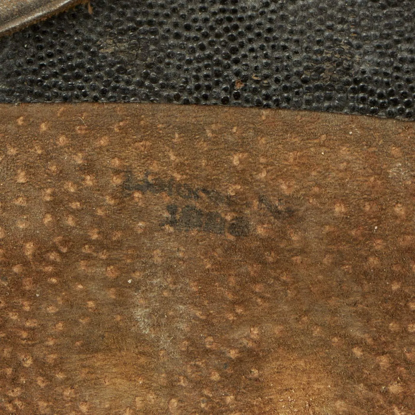 Original Cold War East German DDR Leather Flare Gun Ammunition Pouch