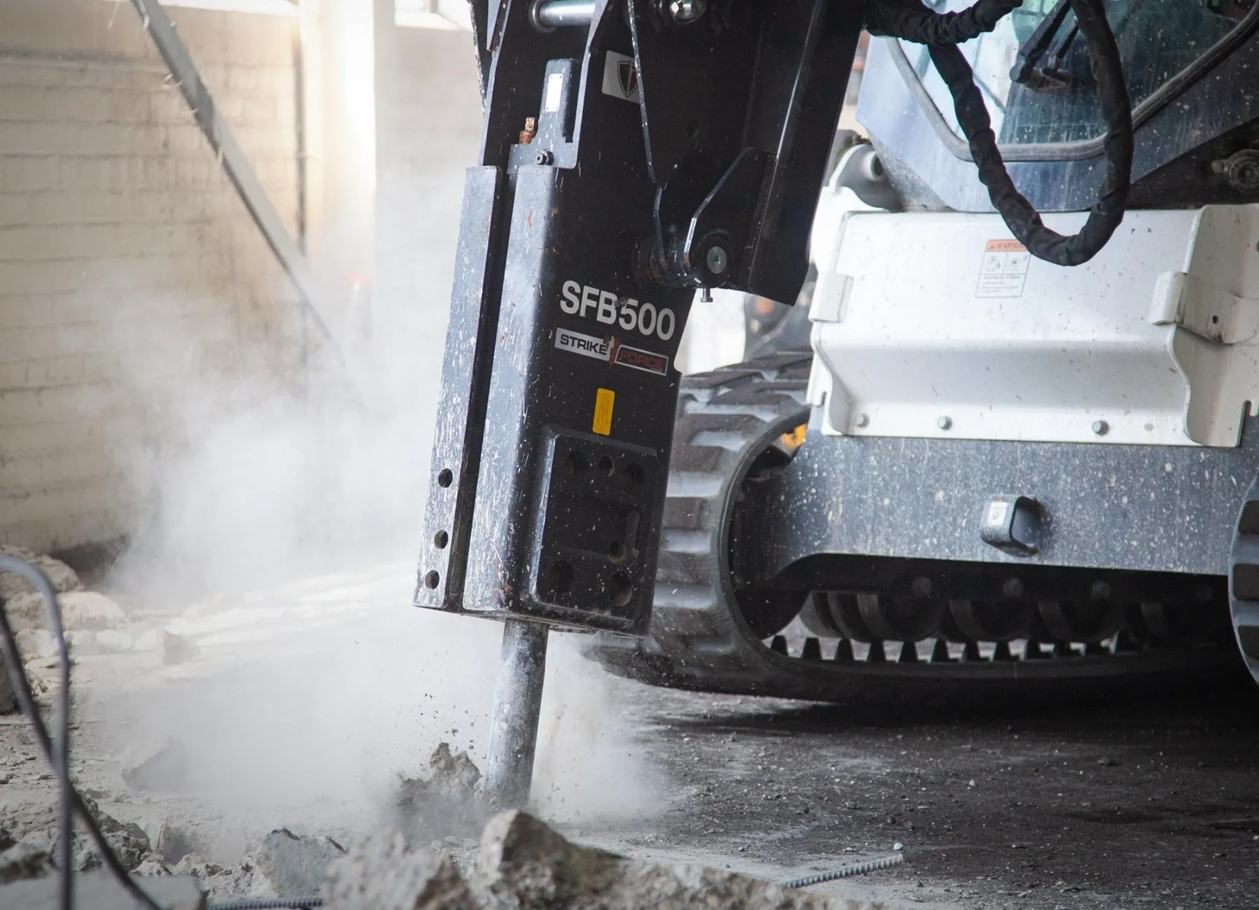 PALADIN STRIKEFORCE hydraulic hammer for skid steer