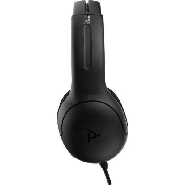 PDP Nintendo Switch Airlite Wired Gaming Headset 3.5mm Jack Black