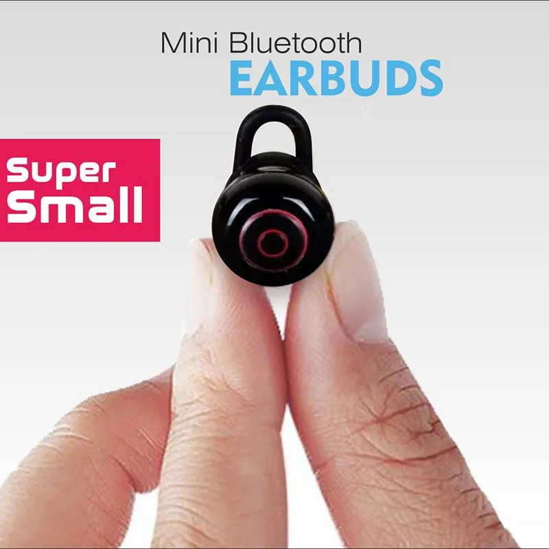 Professional Mini Earpiece with Hands-free Calling and Microphone