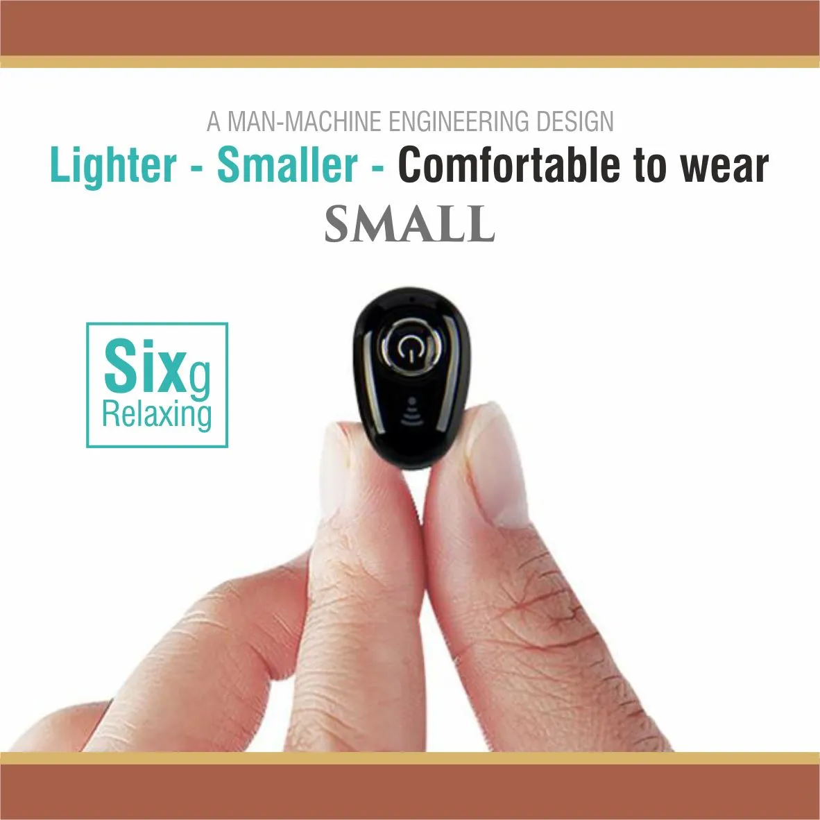 Professional Mini Invisible Wireless Bluetooth 10.0 Stereo In-Ear Earbud