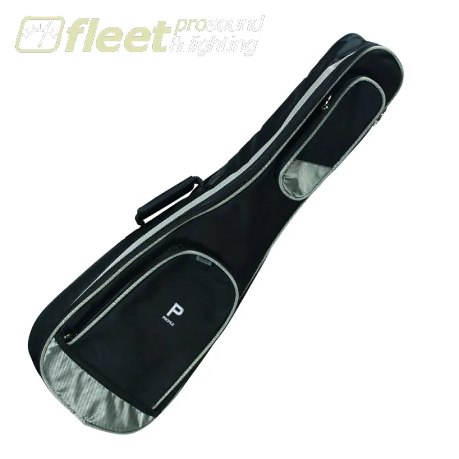 Profile PRUKT100 Tenor Ukelele Bag Black w/ Silver