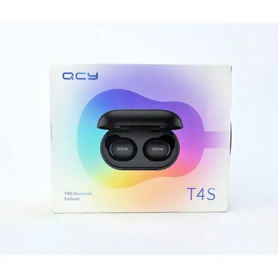 QCY T4 Bluetooth 5.0 TWS Earphones: Game Mode, Wireless Charging, DSP Noise Cancelling