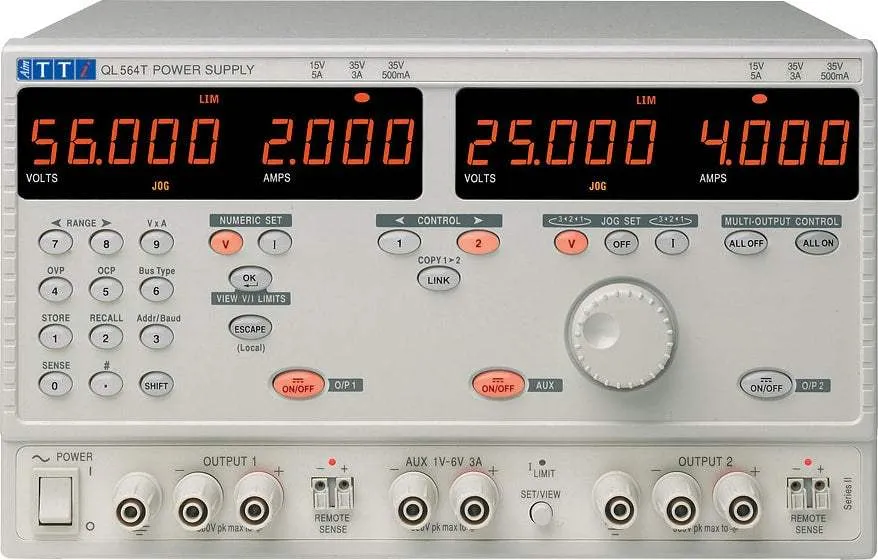 QL564T SII Thurlby Thandar Instruments DC Power Supply New