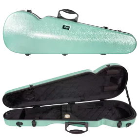 RAAN Shaped Violin Case Mint Green 3/4-4/4
