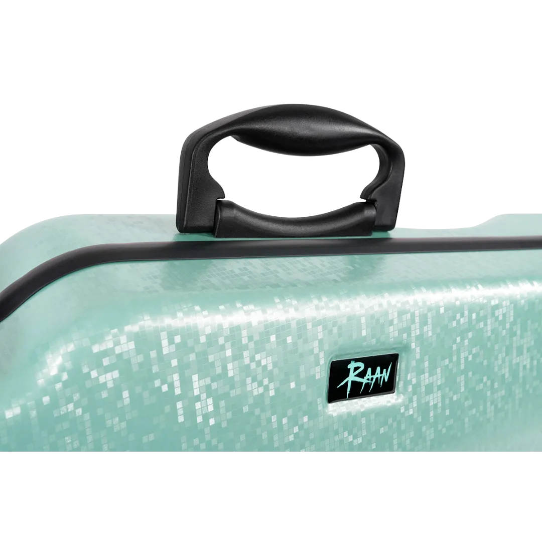 RAAN Shaped Violin Case Mint Green 3/4-4/4