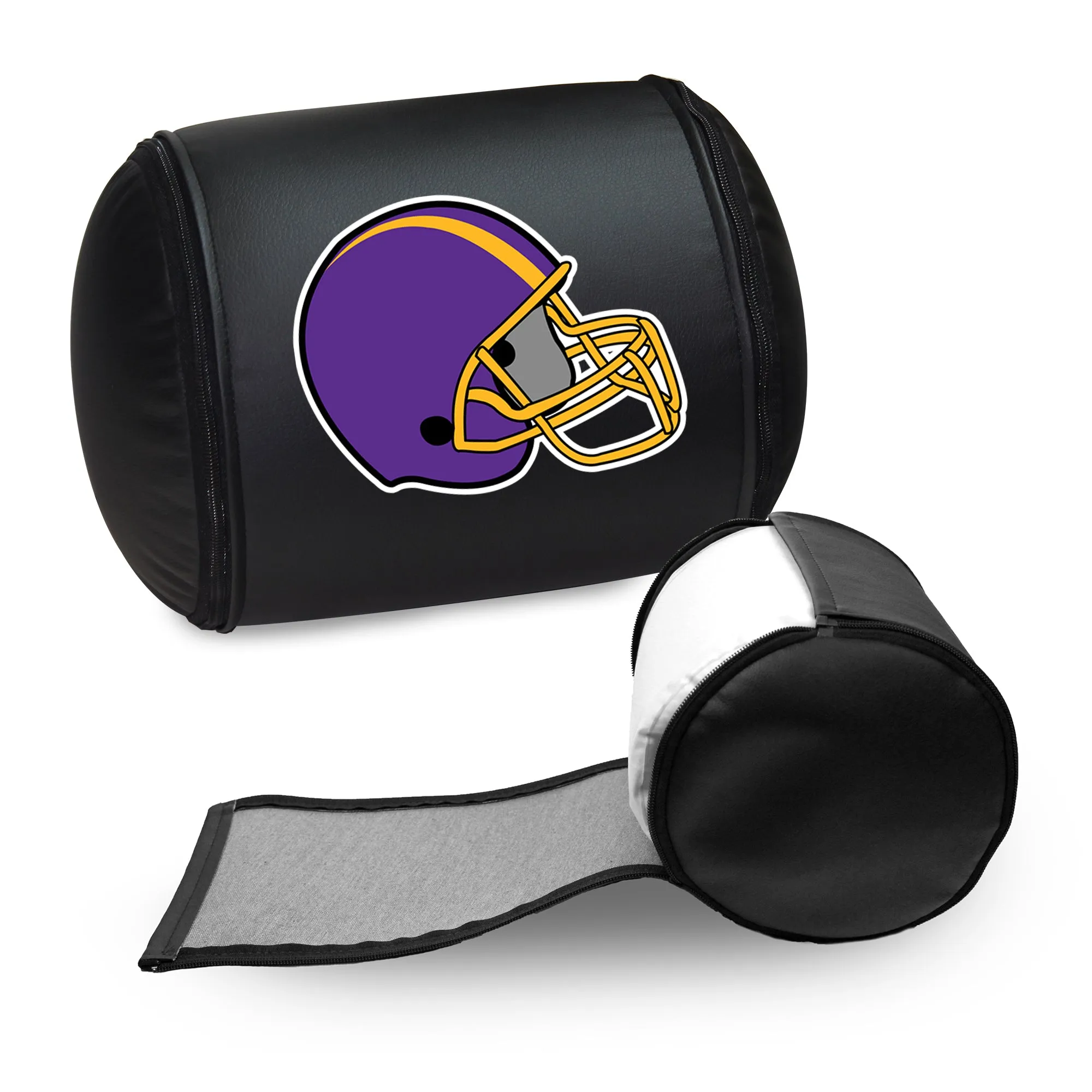 Retro Football Helmet Gaming Logo Panel