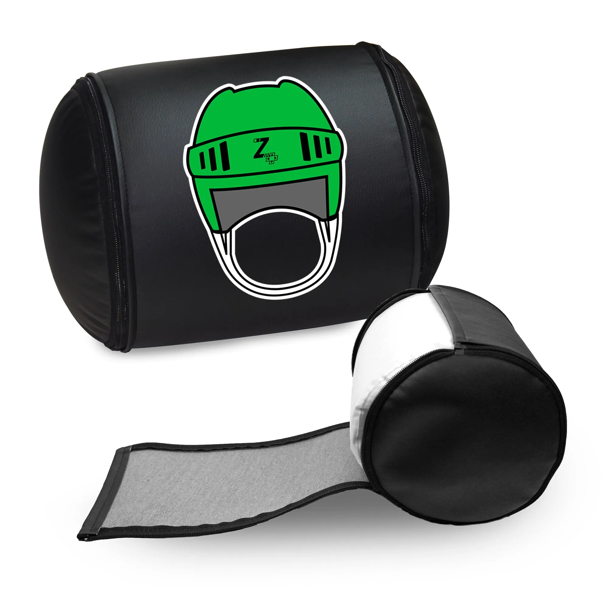 Retro Hockey Helmet Gaming Logo Panel