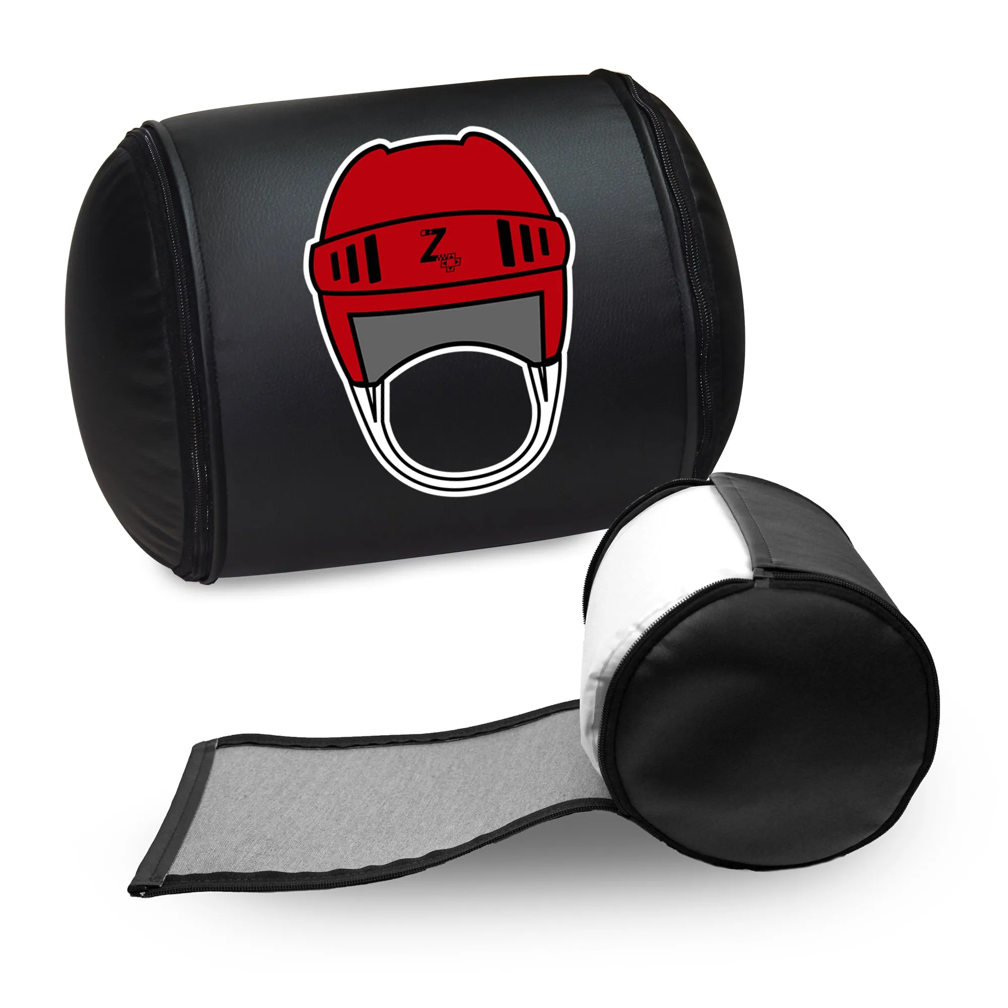 Retro Hockey Helmet Gaming Logo Panel