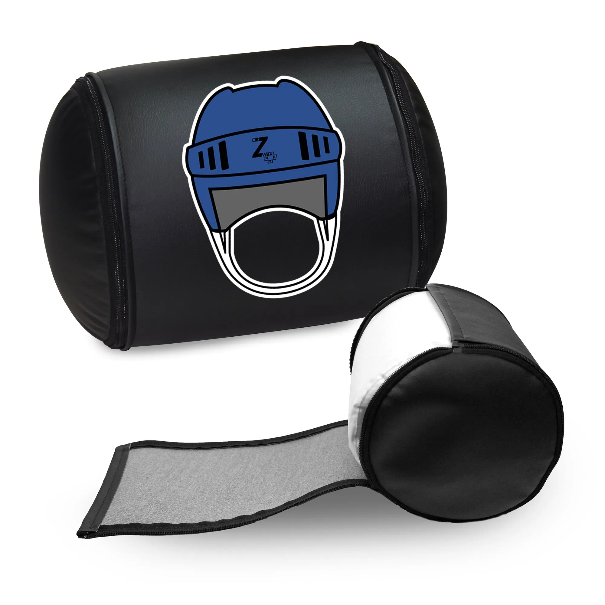 Retro Hockey Helmet Gaming Logo Panel