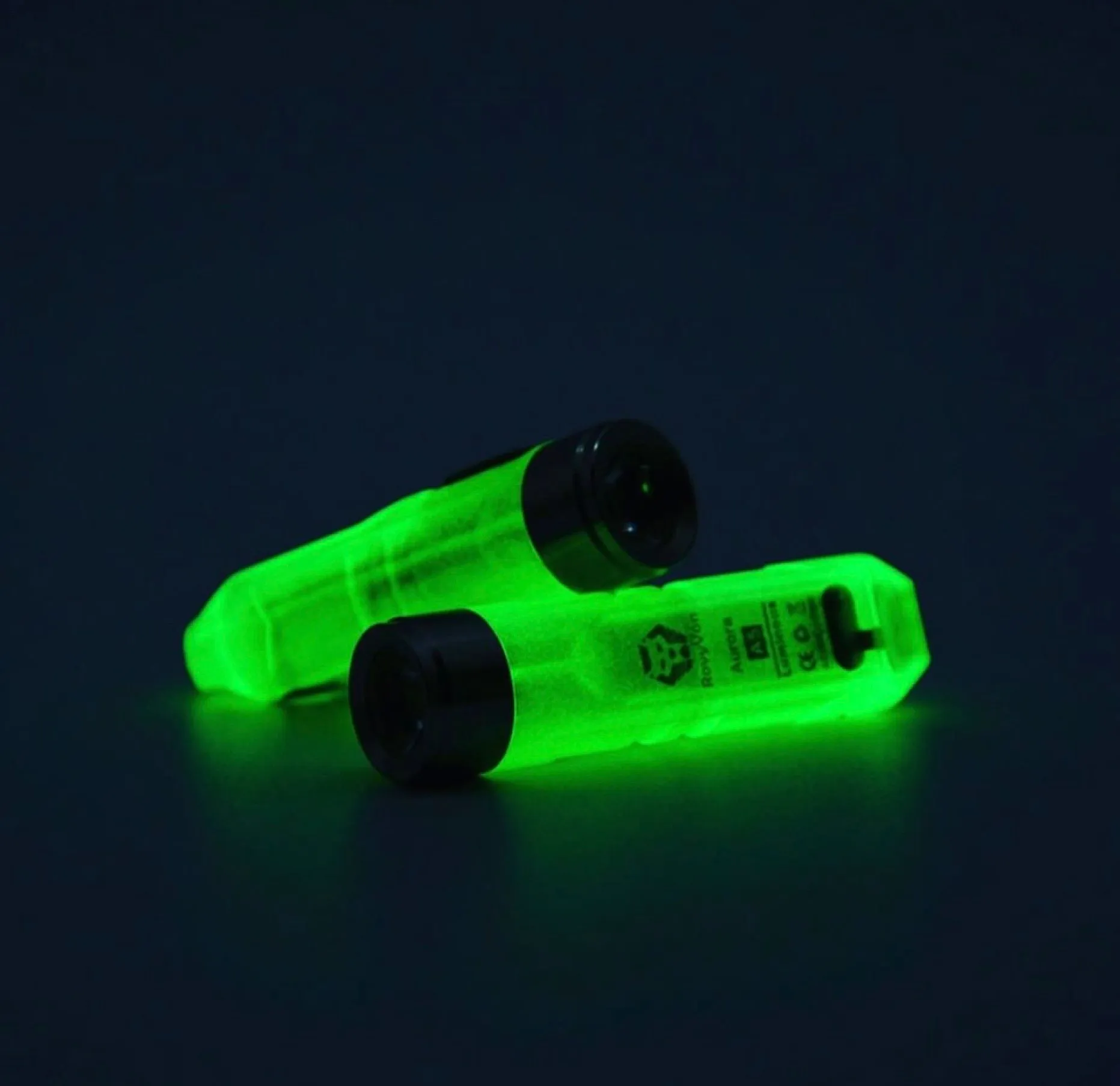 RovyVon Aurora A5x White/UV Green GITD Keychain Flashlight