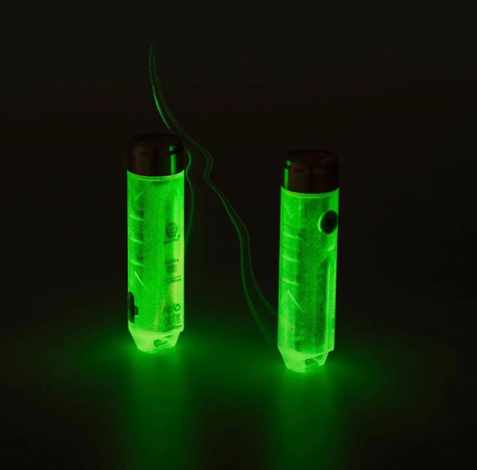 RovyVon Aurora A5x White/UV Green GITD Keychain Flashlight