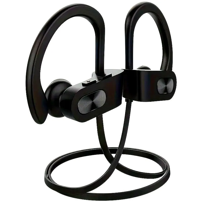 Running Headphones W/16 Hrs Playtime, Bass  HD Stereo Wireless Sports Earphones Earbuds In Ear For Workout, Gym W/CVC6. 0 Noise Cancelling Mic