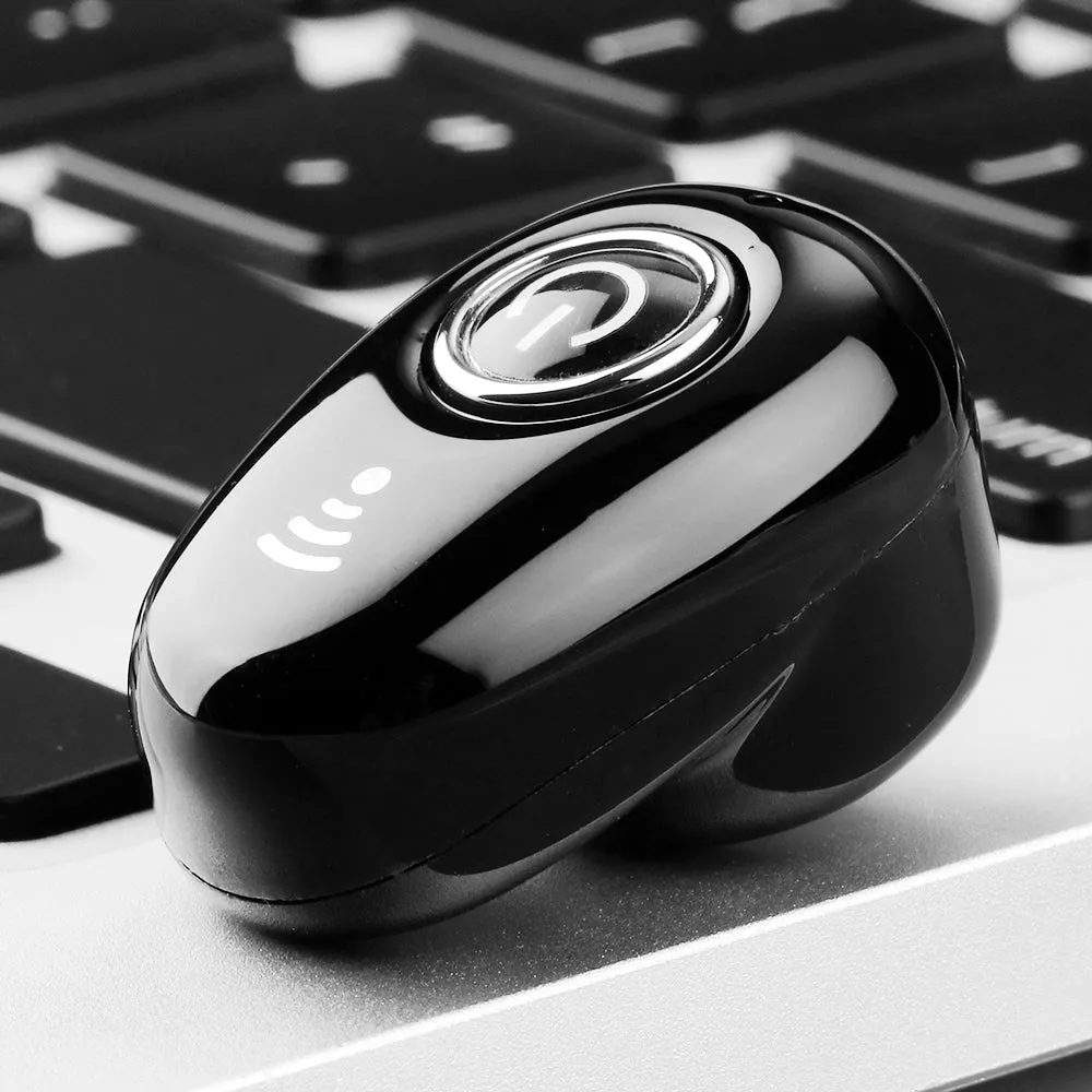 S650 Mini Wireless Bluetooth 4.1 Stereo Invisible Headset In-Ear Earphone Earbud