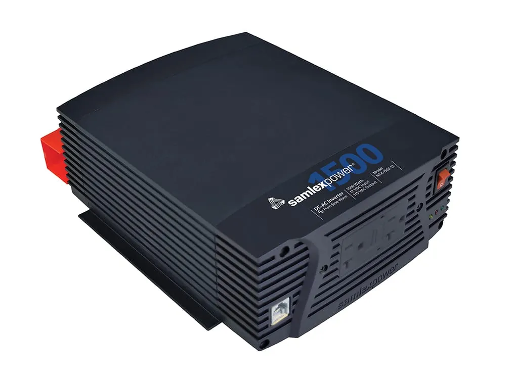 Samlex NTX-1500-12 Pure Sine Wave 1500 Watt Inverter with Remote