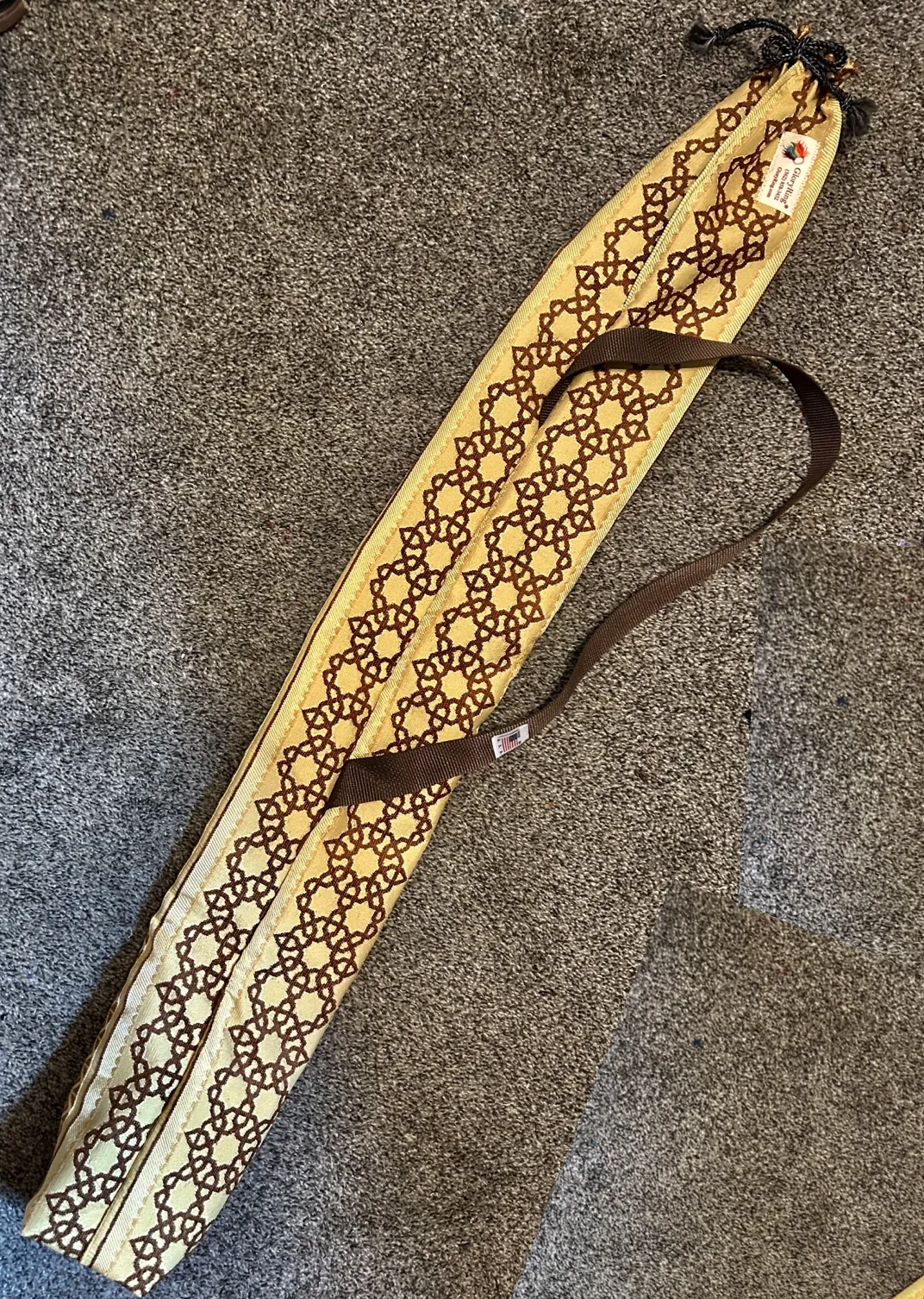 Shofar Carrying Case    .    .    .    .     .    Golden & Brown