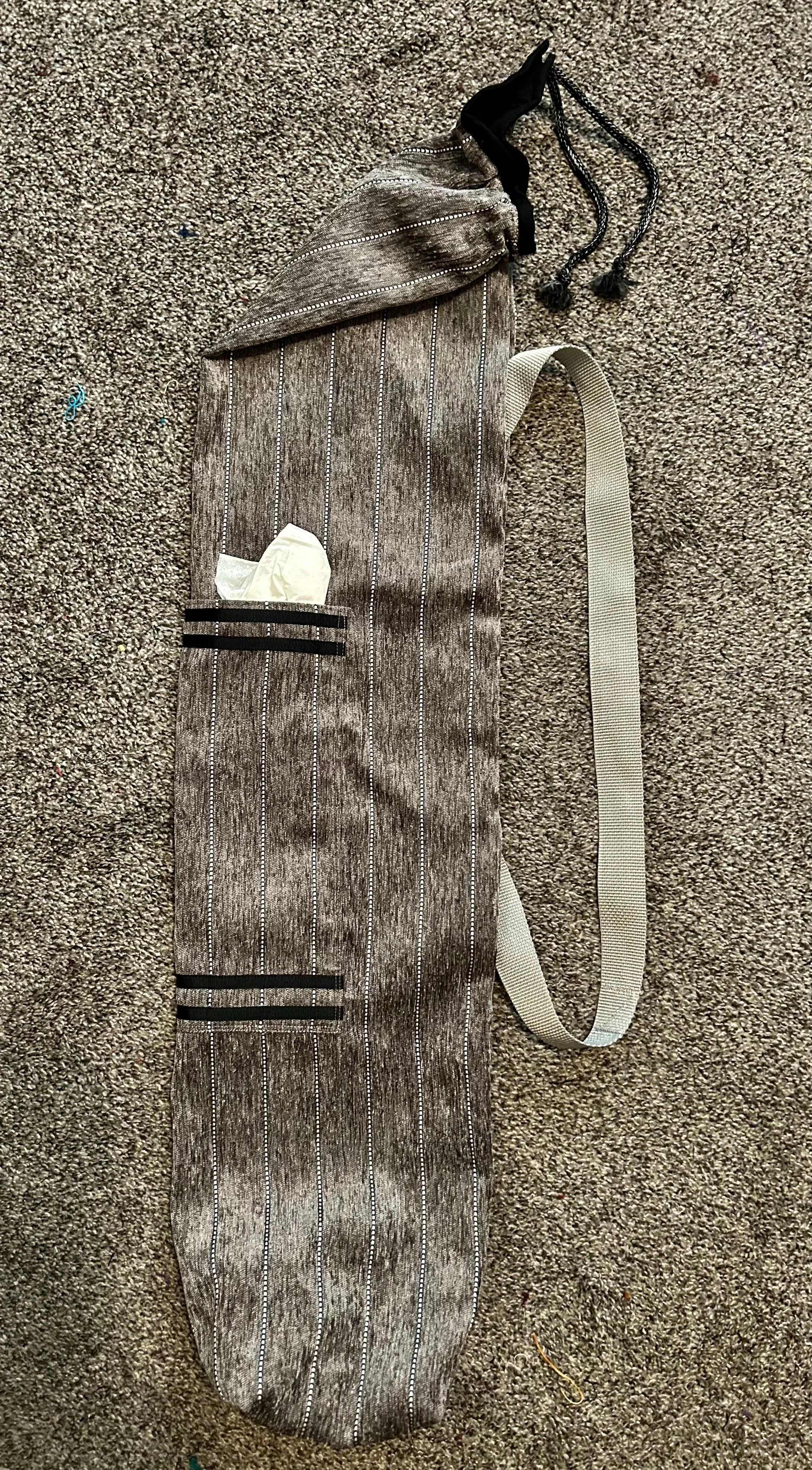 Shofar Carrying Case Silver Gray