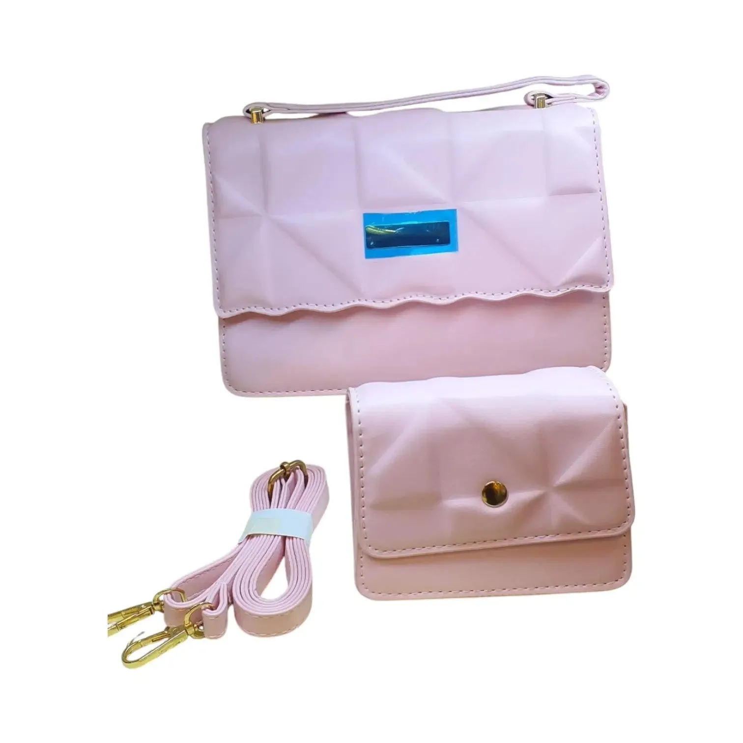 Shoulder Bag Set with Small Pouch