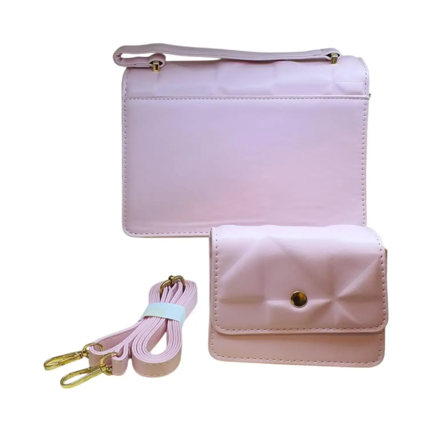 Shoulder Bag Set with Small Pouch