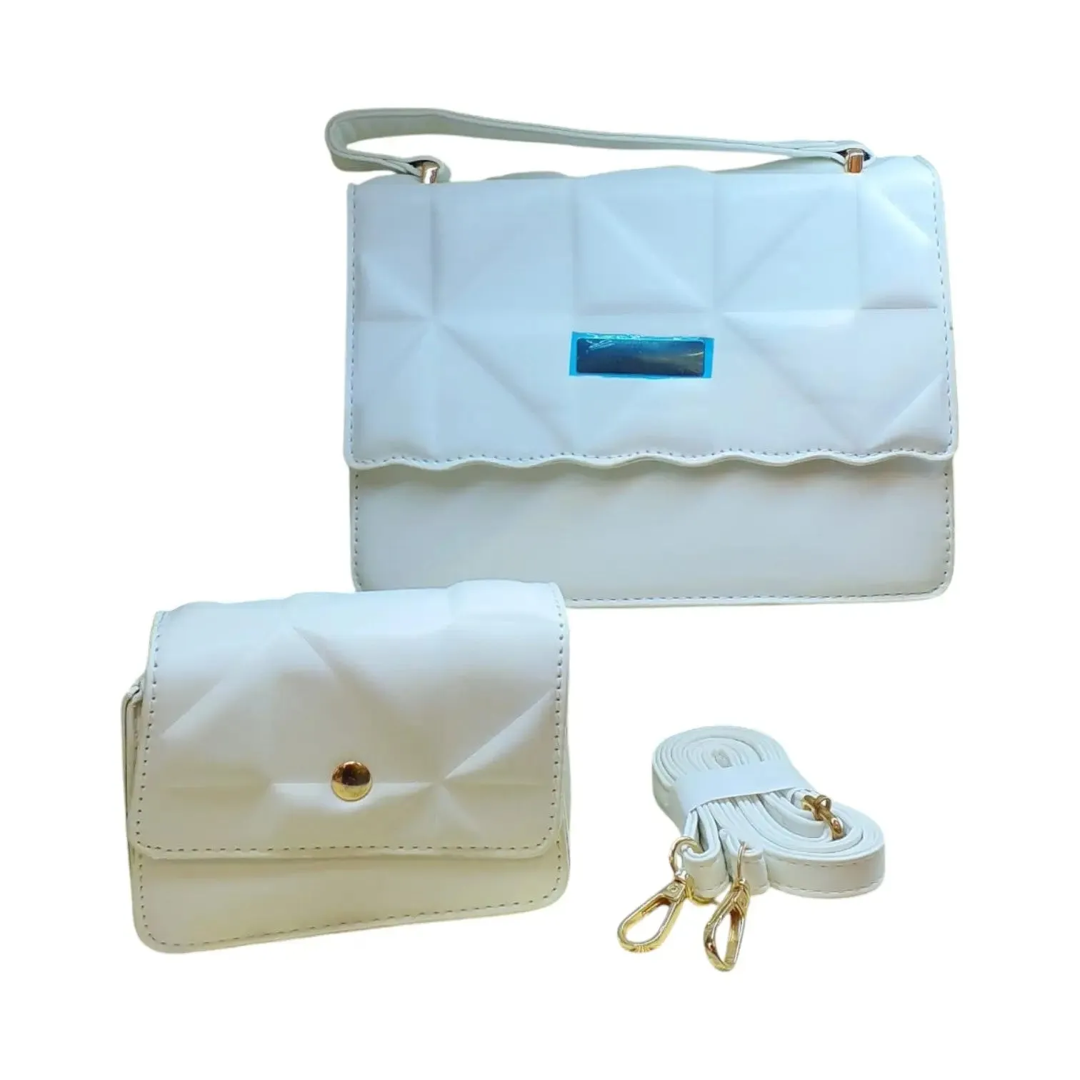 Shoulder Bag Set with Small Pouch